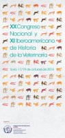 XX Congreso Nacional y XI Iberoamericano de Historia de la Veterinaria. Cartel XX Congreso Nacional y XI Iberoamericano de Historia de la Veterinaria.