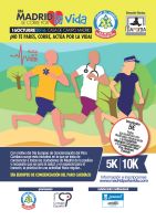 En Madrid se Corre por la Vida - 16 de Octubre de 2016 Cartel En Madrid se Corre por la Vida - 16 de Octubre de 2016