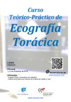 Curso Teórico-Práctico de Ecografía Torácica. Cartel Curso Teórico-Práctico de Ecografía Torácica.