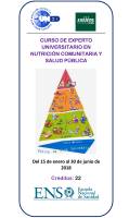 Curso de Experto Universitario en Nutrición Comunitaria y Salud Pública. Cartel Curso de Experto Universitario en Nutrición Comunitaria y Salud Pública.