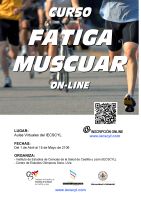 Curso de Fatiga Muscular. Cartel Curso de Fatiga Muscular.