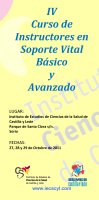 Cartel  Curso Instructores Soporte Vital Básico y Avanzado 4