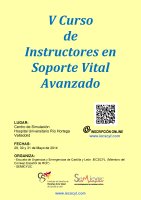 V Curso de Instructores Soporte Avanzado. Cartel V Curso de Instructores Soporte Avanzado..