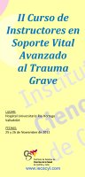 Cartel  Curso Instructores Soporte Vital Básico y Avanzado 4