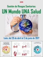 Gestión de Riesgos Sanitarios. UN Mundo UNA Salud. Cartel Gestión de Riesgos Sanitarios. UN Mundo UNA Salud.