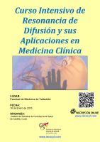 Curso Intensivo de Resonancia de Difusión y sus Aplicaciones en Medicina Clínica. Cartel Curso Intensivo de Resonancia de Difusión y sus Aplicaciones en Medicina Clínica.