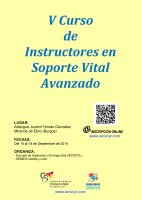 VIII Curso de Atención Sanitaria en Montaña. Búsqueda y Rescate. Cartel VIII Curso de Atención Sanitaria en Montaña. Búsqueda y Rescate.