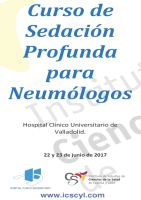 Curso de Sedación Profunda para Neumólogos Cartel Curso de Sedación Profunda para Neumólogos