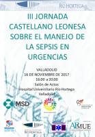III Jornada Castellano-Leonesa de Actualización en el Manejo de la Sepsis en Urgencias. Cartel III Jornada Castellano-Leonesa de Actualización en el Manejo de la Sepsis en Urgencias.