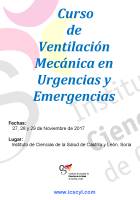 Curso de Ventilación Mecánica en Urgencias y Emergencias. Cartel Curso de Ventilación Mecánica en Urgencias y Emergencias.