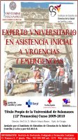 Cartel Experto Universitario en Urgencias y Emergencias