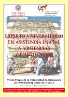 Cartel Experto Universitario en Urgencias y Emergencias