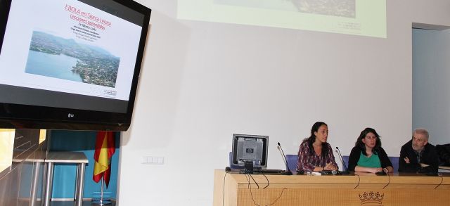 Conferencia Ebola Marta Lado 3 Conferencia Ebola Marta Labo