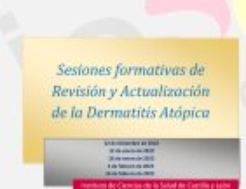 Sesiones formativas de Revisión y Actualización de la Dermatitis Atópica