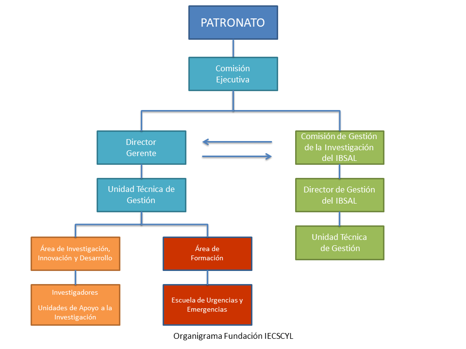 Organigrama Fundación IECSCYL