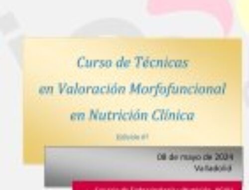 Curso Técnicas en Valoración Morfofuncional en Nutrición Clínica. Edición 6ª.