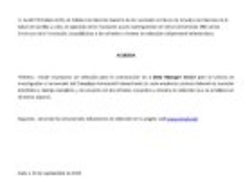 Proceso de Selección Data Manager Senior para la Unidad de Investigación e Innovación del CAULE