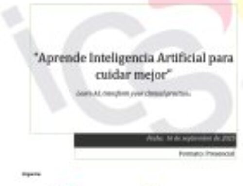 Aprende Inteligencia Artificial para Cuidar Mejor