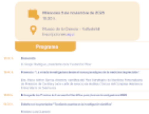 XXVI Edición Premios Fundacion Pfizer. Premios de Innovación Científica