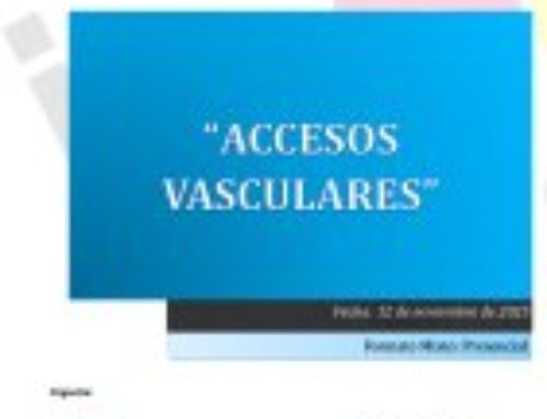 Curso Accesos Vasculares