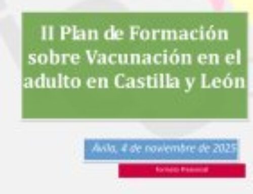 II Plan de Formación sobre Vacunación en el Adulto. Ávila.