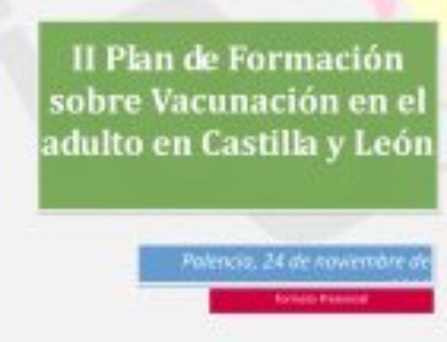 II Plan de Formación sobre Vacunación en el Adulto. Palencia.