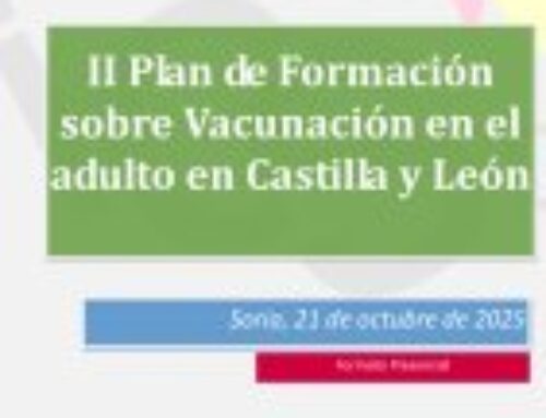 II Plan de Formación sobre Vacunación en el Adulto. Soria.
