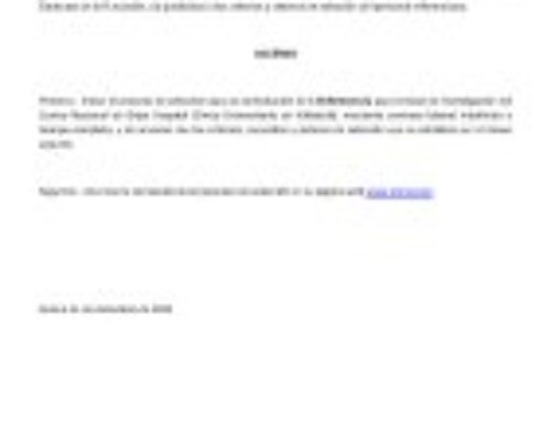 Enfermero para Unidad de Investigación del Centro Nacional de Gripe HCUV