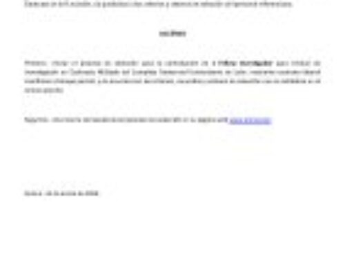 Fellow Investigador para Unidad de Investigación en Esclerosis Múltiple del CAULE