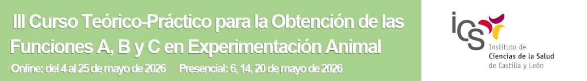 III Curso Teórico-Práctico para la Obtención de las Funciones A, B y C en Experimentación Animal