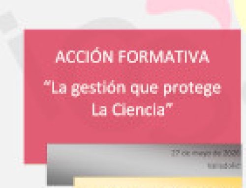 Acción Formativa «La gestión que protege La Ciencia»
